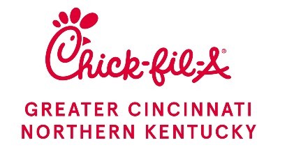 Chick-fil-A script logo with Greater Cincinnati Northern Kentucky market descriptor